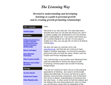 Tablet Screenshot of listeningway.com